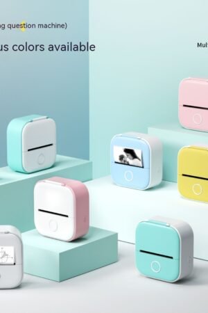 Portable Mini Thermal Label Printer Home Photo Printer Student Wrong Question Printer Bluetooth-compatible Mini Label Printer Price Tag
